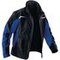 Pulsschlag Softshelljacke schwarz blau